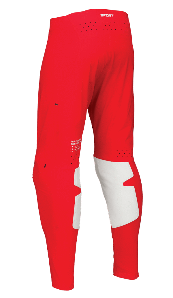 Thor 2025 Fall Sport Riot Crossbroek Zwart / Rood - Afbeelding 3