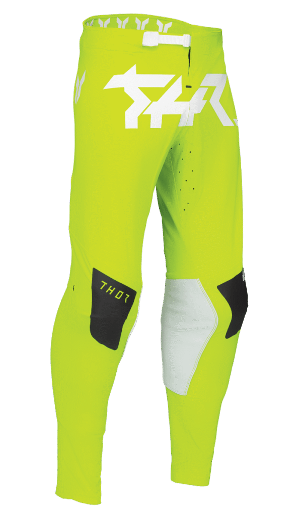 Thor 2025 Fall Sport Riot Crossbroek Wit / Acid - Afbeelding 2