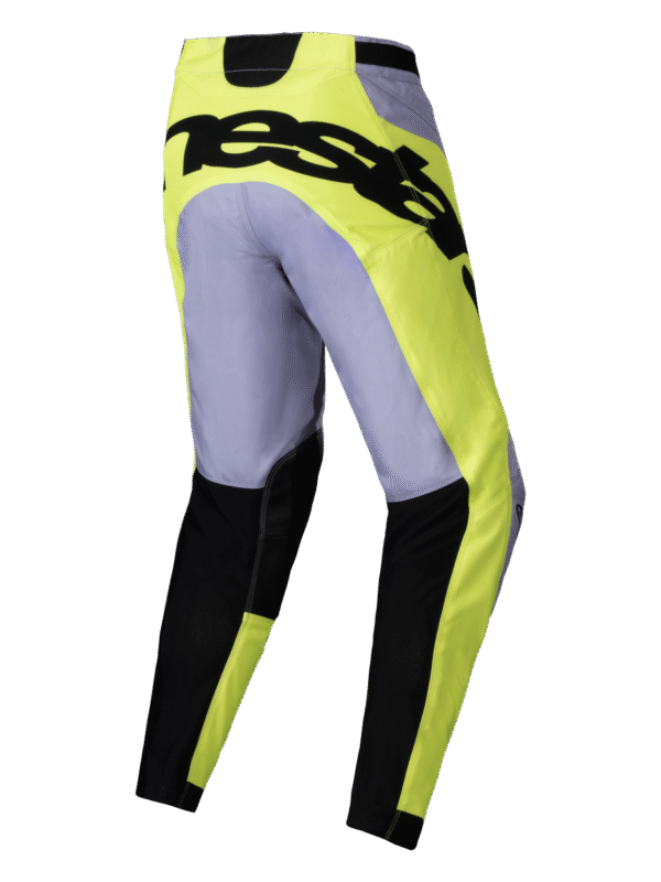 Alpinestars 2025 Racer Veil Crossbroek Grijs / Fluor Geel - Afbeelding 2