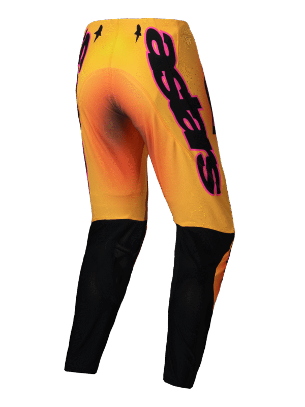 Alpinestars 2025 Supertech Lipan Crossbroek Geel / Roze - Afbeelding 2