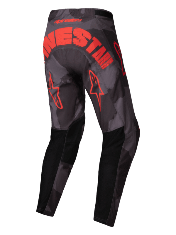 Alpinestars 2025 Racer Hollow Crossbroek Grijs / Camo / Fluor Oranje - Afbeelding 2