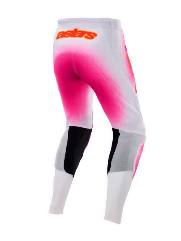 Alpinestars 2025 Supertech SX MIG AFD JRS Crossbroek Fluor Roze / Wit - Afbeelding 2