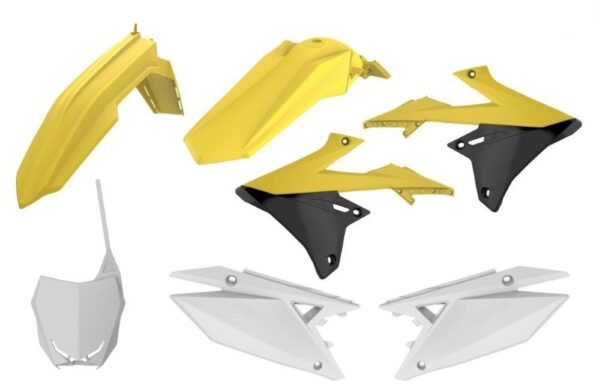 Polisport Plastickit Suzuki RMZ250 2019-2025 RMZ450 2018-2025 Geel