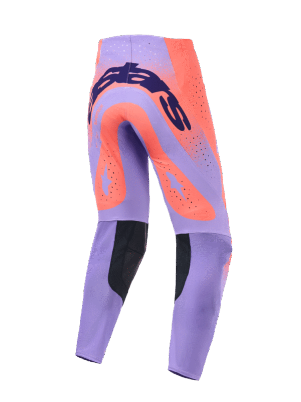 Alpinestars 2026 Supertech Scenz Crossbroek Hot Koraal / Paars - Afbeelding 2