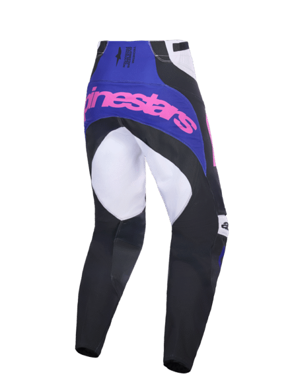 Alpinestars 2026 Techstar Knif Crossbroek Zwart / Licht Grijs / Paars - Afbeelding 2