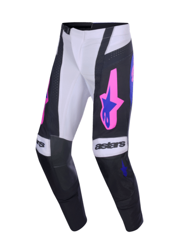 Alpinestars 2026 Techstar Knif Crossbroek Zwart / Licht Grijs / Paars