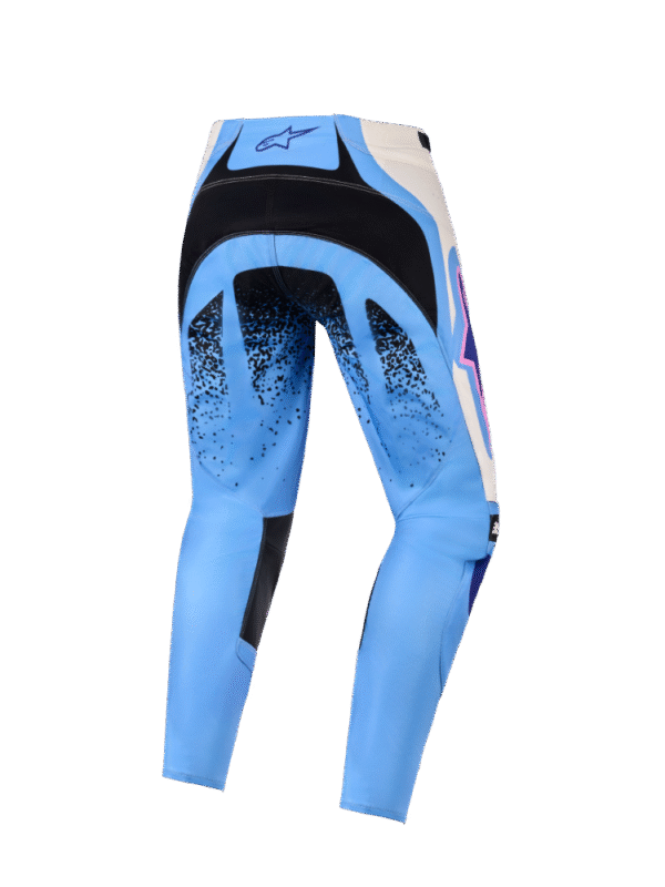 Alpinestars 2026 Stella Techstar Nomur Dames Crossbroek Licht Blauw / Wit / Zwart - Afbeelding 2
