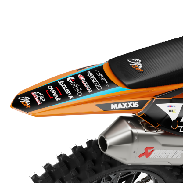 KTM NOVA ORANJE ZWART BLAUW - Afbeelding 3