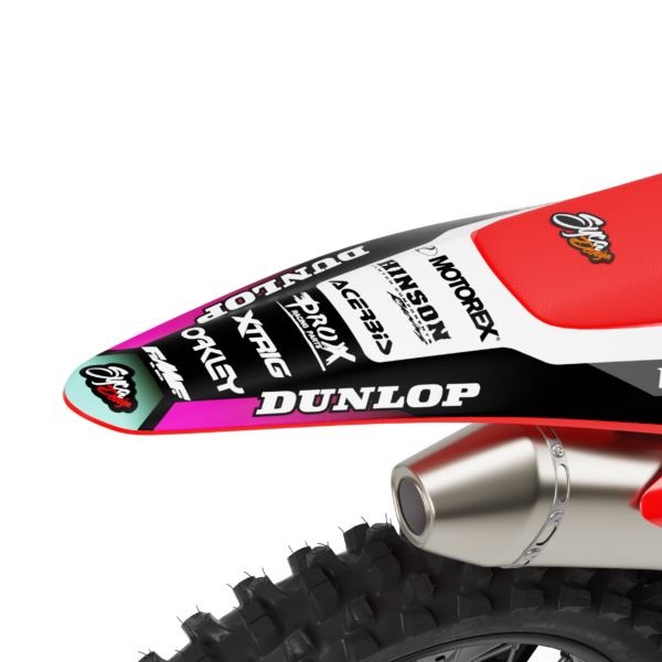 GASGAS PREDATOR ROOD ROZE BLAUW - Afbeelding 3