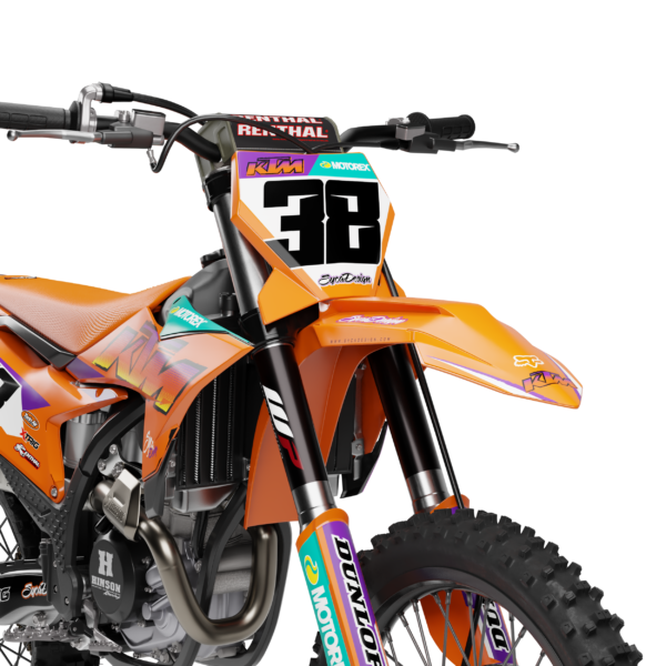 KTM RETRO ORANJE - Afbeelding 2