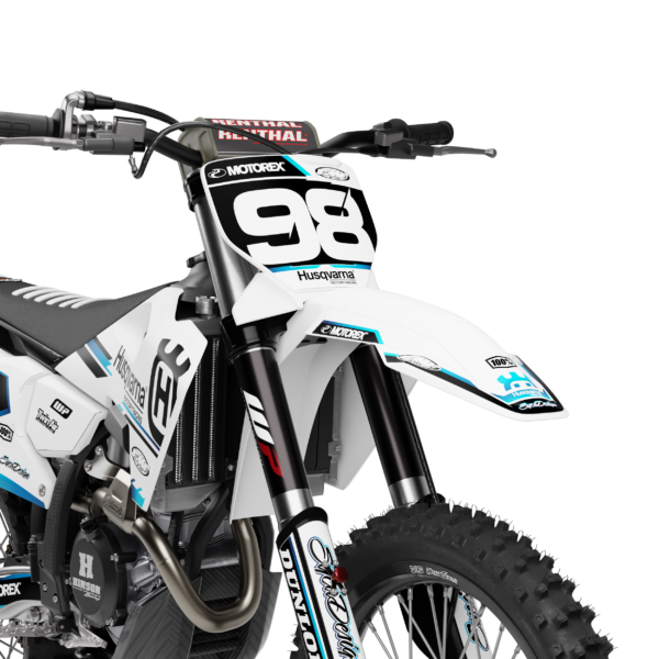 HUSQVARNA FASTLANE WIT BLAUW - Afbeelding 2