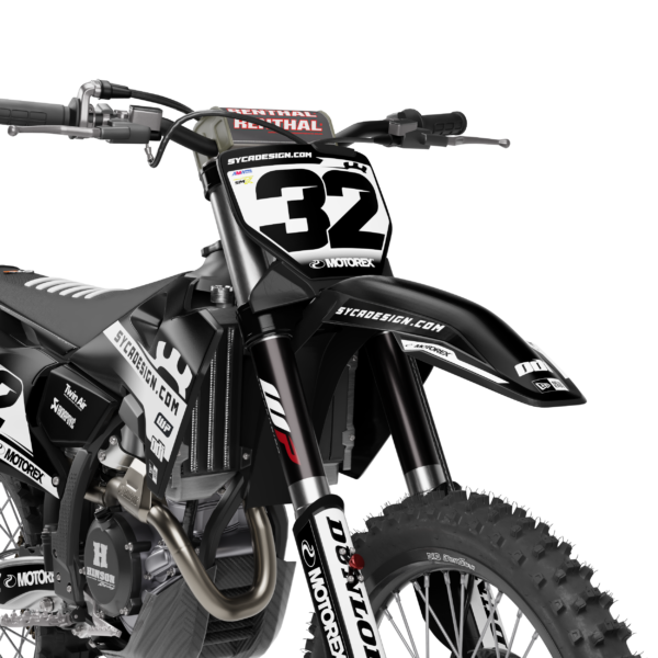 HUSQVARNA FLOW ZWART WIT - Afbeelding 2