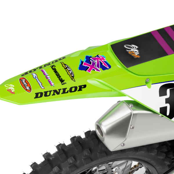KAWASAKI FACTORY RETRO - Afbeelding 3