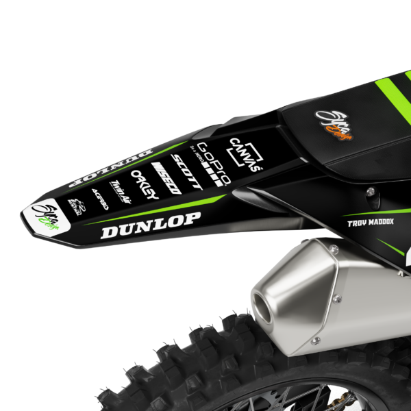 KAWASAKI SEEKERS ZWART GROEN - Afbeelding 3