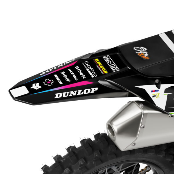 KAWASAKI THROTTLE ZWART GROEN MULTICOLOUR - Afbeelding 3