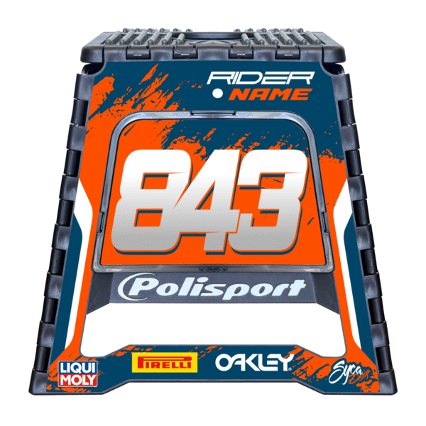 Polisport Bikestand Track Oranje Blauw