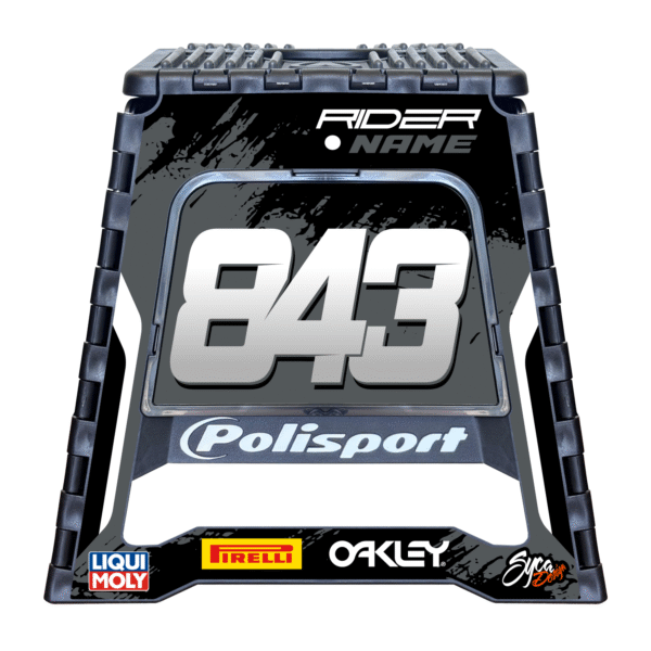 Polisport Bikestand Track Zwart Grijs