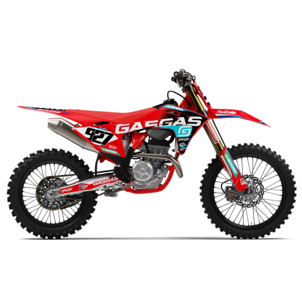 GASGAS SLAYLINE ROOD ZWART BLAUW