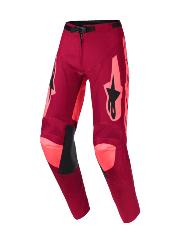 Alpinestars 2026 Racer Riway Crossbroek Donker Rood / Koraal
