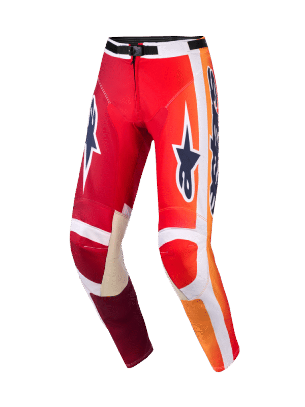 Alpinestars 2026 Racer Portl Crossbroek Rood / Licht Grijs / Donker Grijs