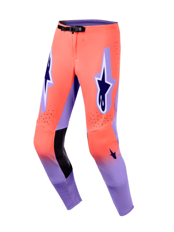 Alpinestars 2026 Supertech Scenz Crossbroek Hot Koraal / Paars
