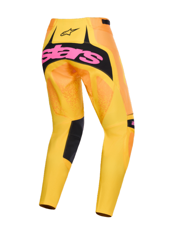 Alpinestars 2026 Techstar Nomur Crossbroek Oranje / Geel / Roze - Afbeelding 2