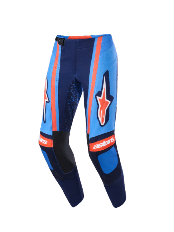 Alpinestars 2026 Techstar Nomur Crossbroek Navy / Oranje / Blauw