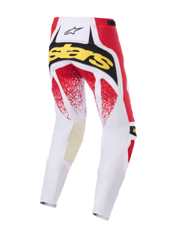 Alpinestars 2026 Techstar Nomur Crossbroek Licht Grijs / Rood / Zwart - Afbeelding 2
