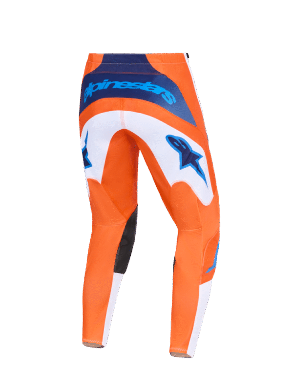 Alpinestars 2026 Fluid Grid Crossbroek Oranje / Blauw - Afbeelding 2