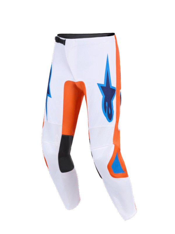 Alpinestars 2026 Fluid Grid Crossbroek Oranje / Blauw
