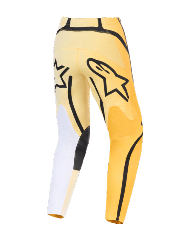 Alpinestars 2026 Fluid Apex Crossbroek Geel / Zwart - Afbeelding 2