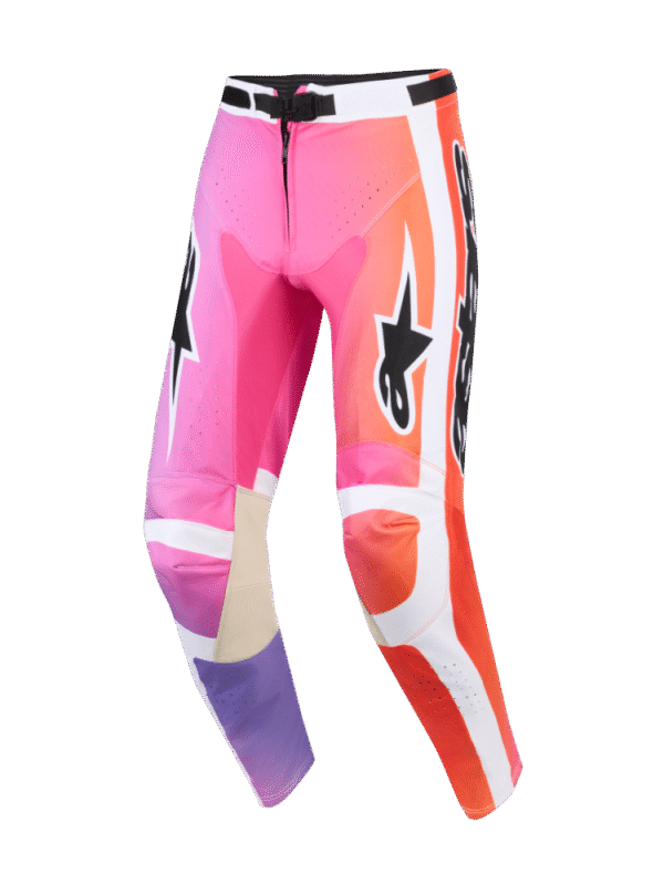 Alpinestars 2026 Racer Air Portl Crossbroek Multicolor Paars / Roze / Wit