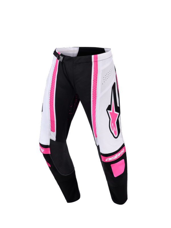 Alpinestars 2026 Stella Techstar Nomur Dames Crossbroek Zwart / Wit / Roze