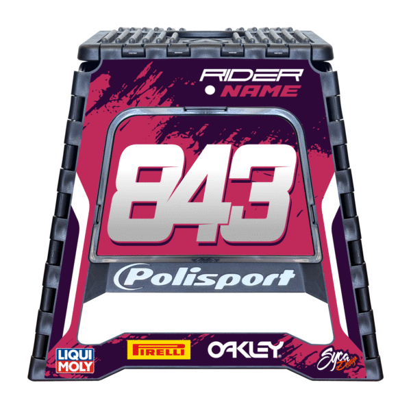 Polisport Bikestand Track Paars Roze