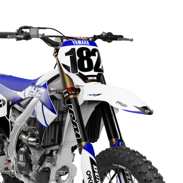YAMAHA RETRO BLAUW - Afbeelding 2