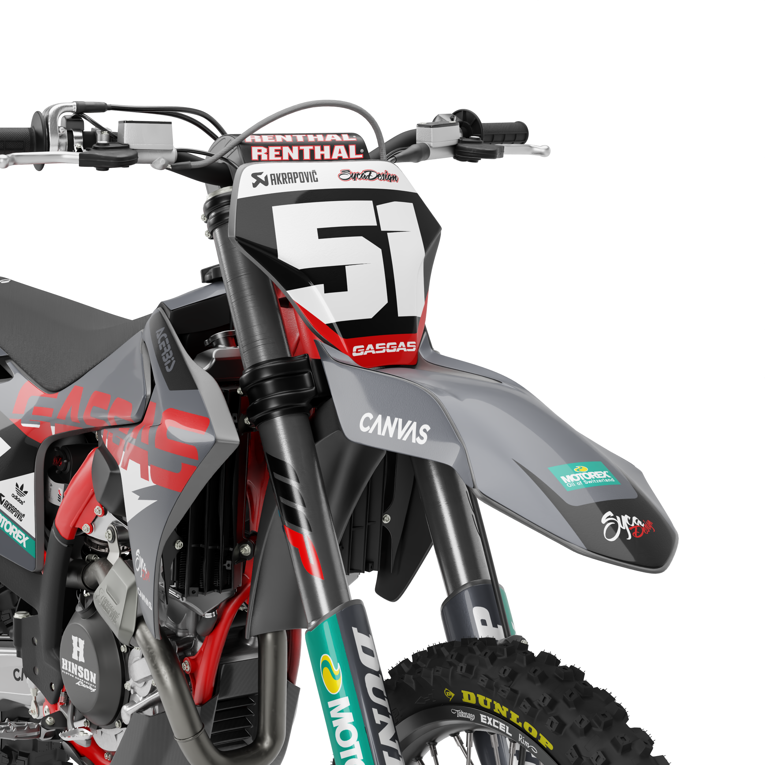 GASGAS WEEKLY GRIJS - Afbeelding 2